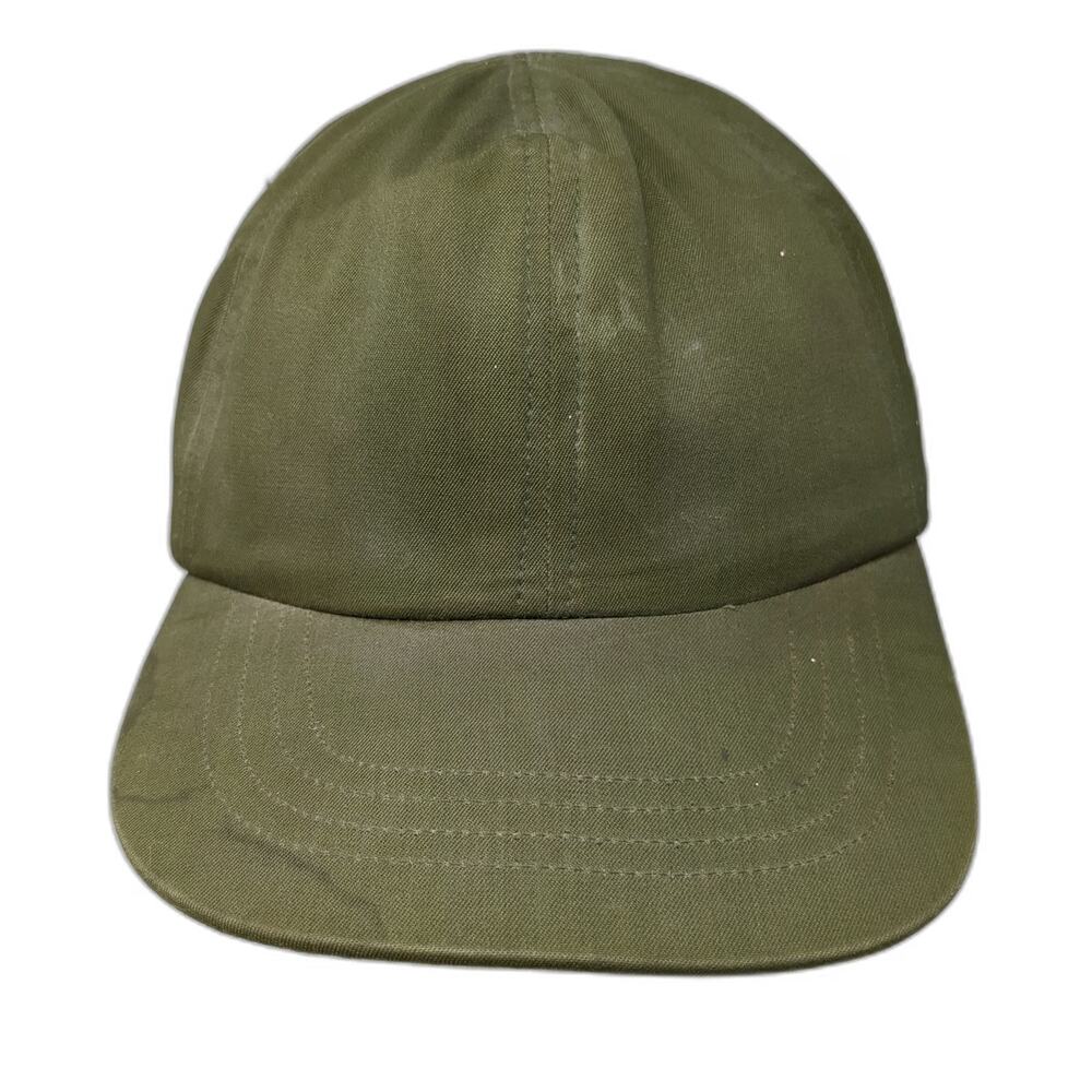 US Military Baseball Cap Green 7 Fitted Sun Hat Rigid Visor Cotton Utility Work